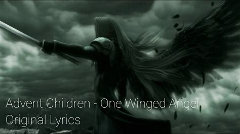 one winged angel advent lyrics